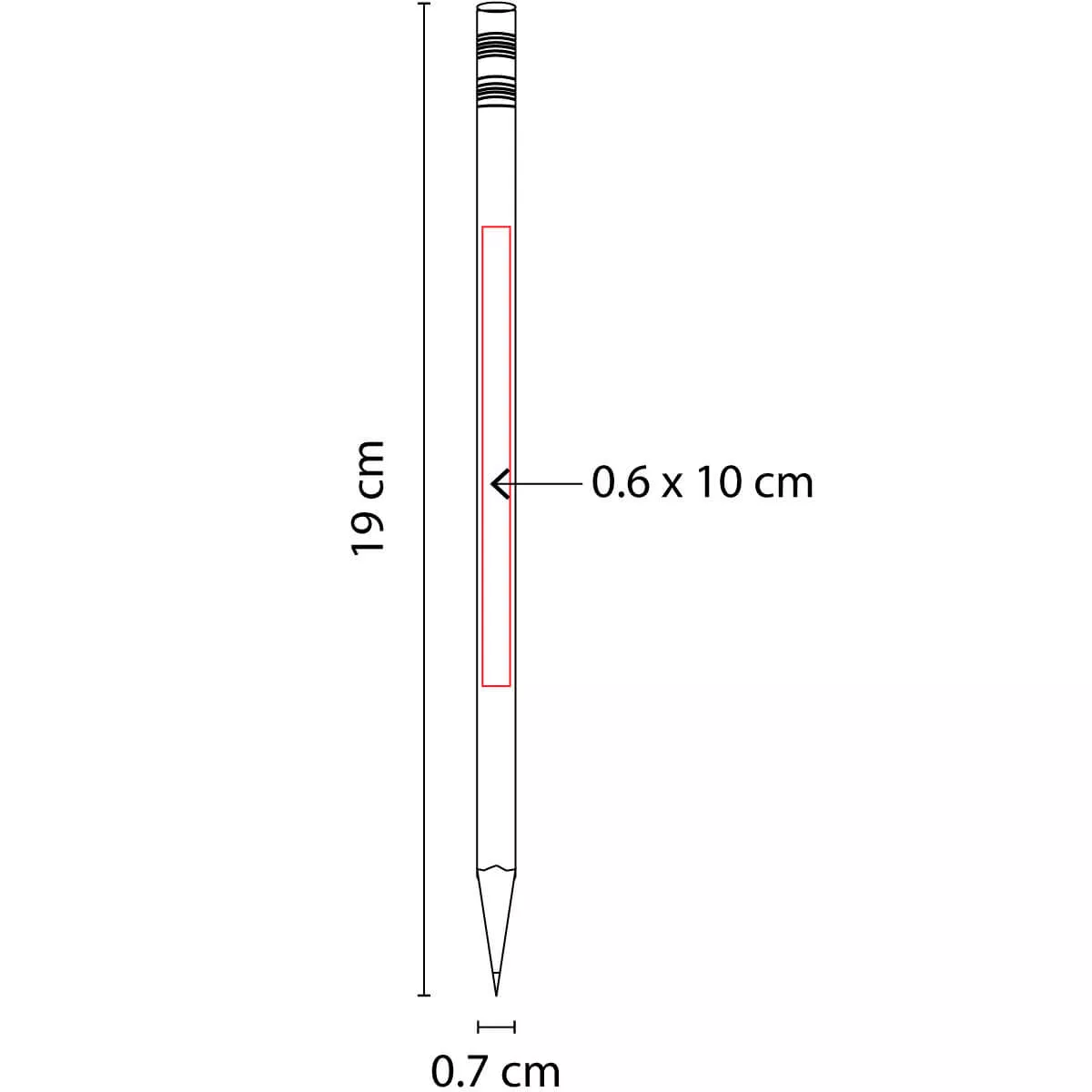 DPO 026 V LáPIZ DE PLáSTICO verde