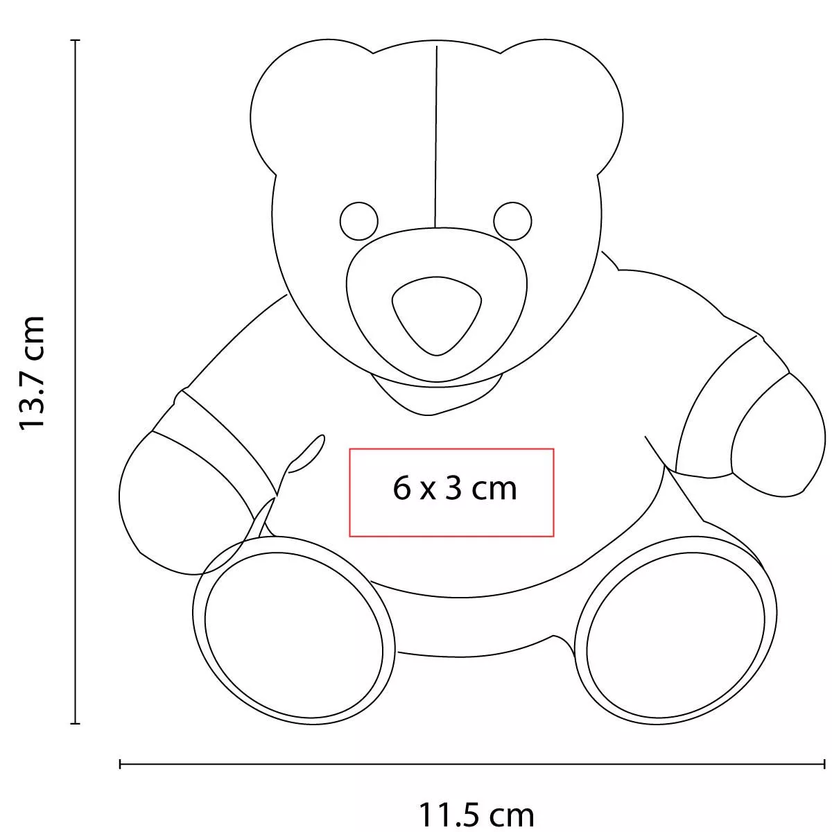 GM 040 A OSO TEDDY BEAR azul