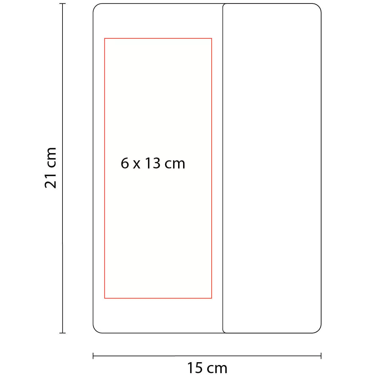 HL 2100 R LIBRETA BOK rojo