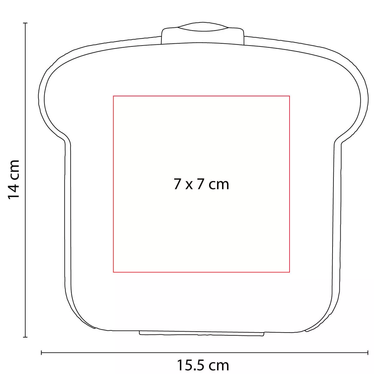 KTC 032 B LONCHERA SELK blanco