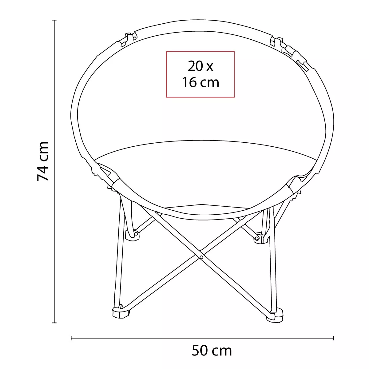 KTC 034 A SILLA RUNDA azul