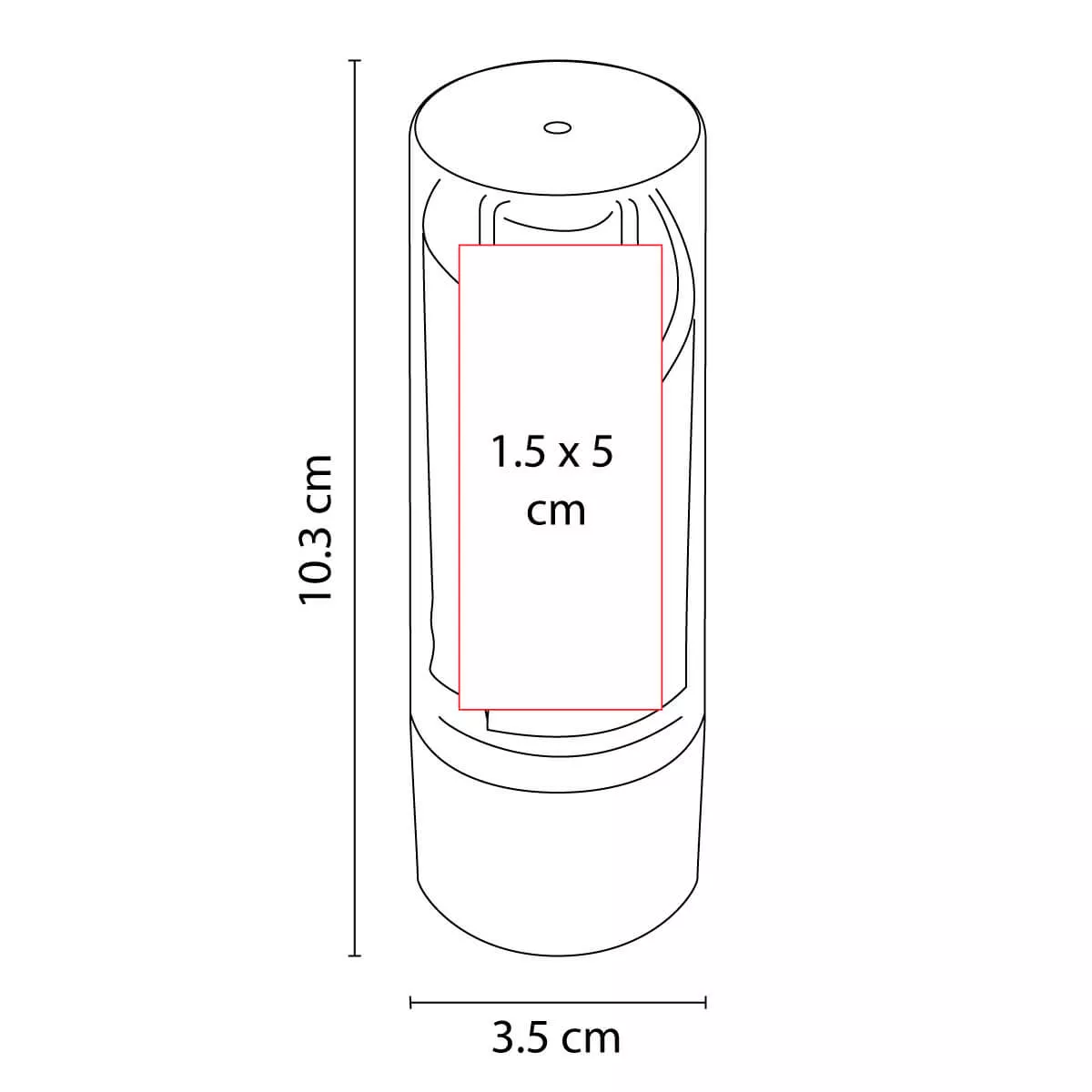 LAP 011 B ATOMIZADOR LUGI transparente