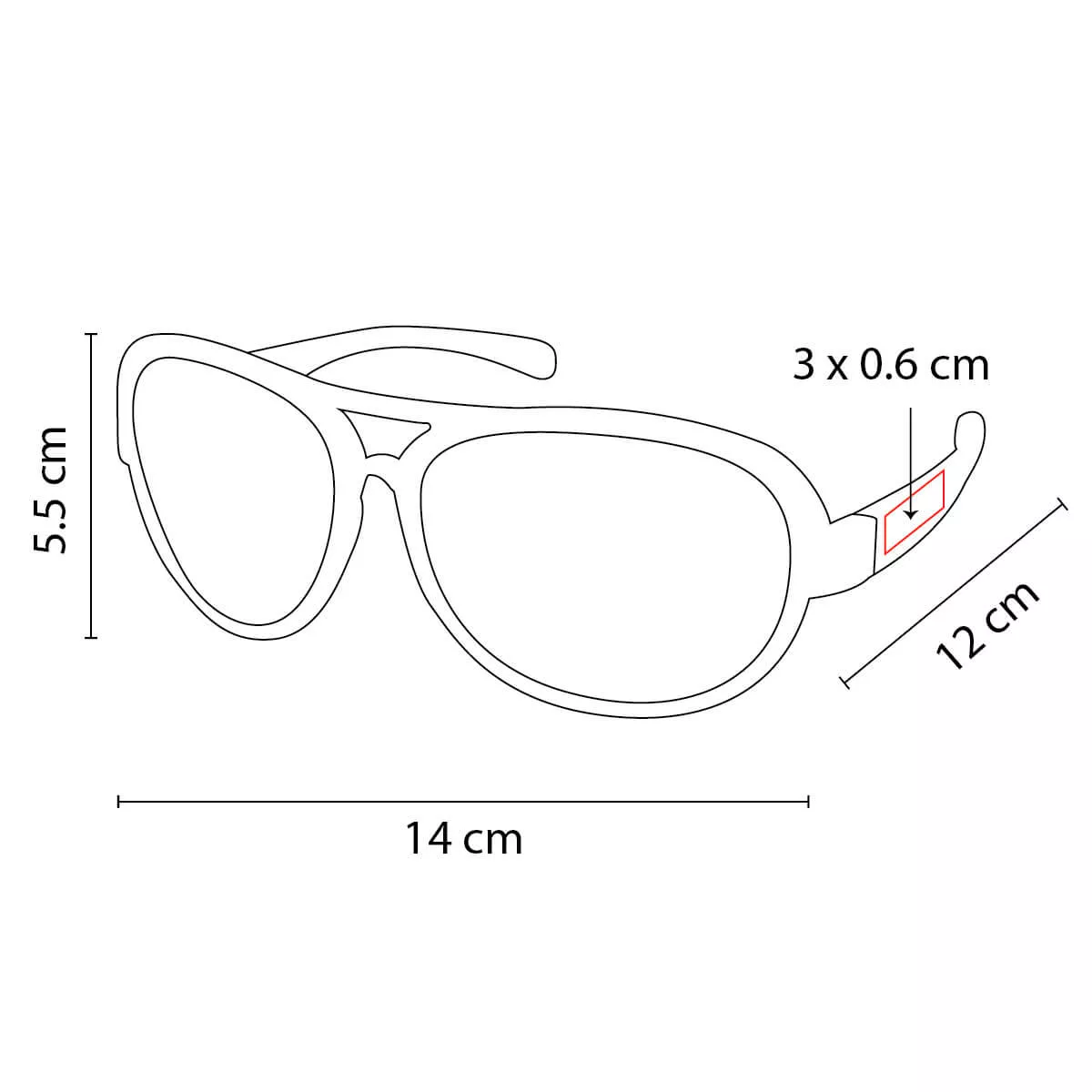 LEN 002 A LENTES SLANA azul traslucido