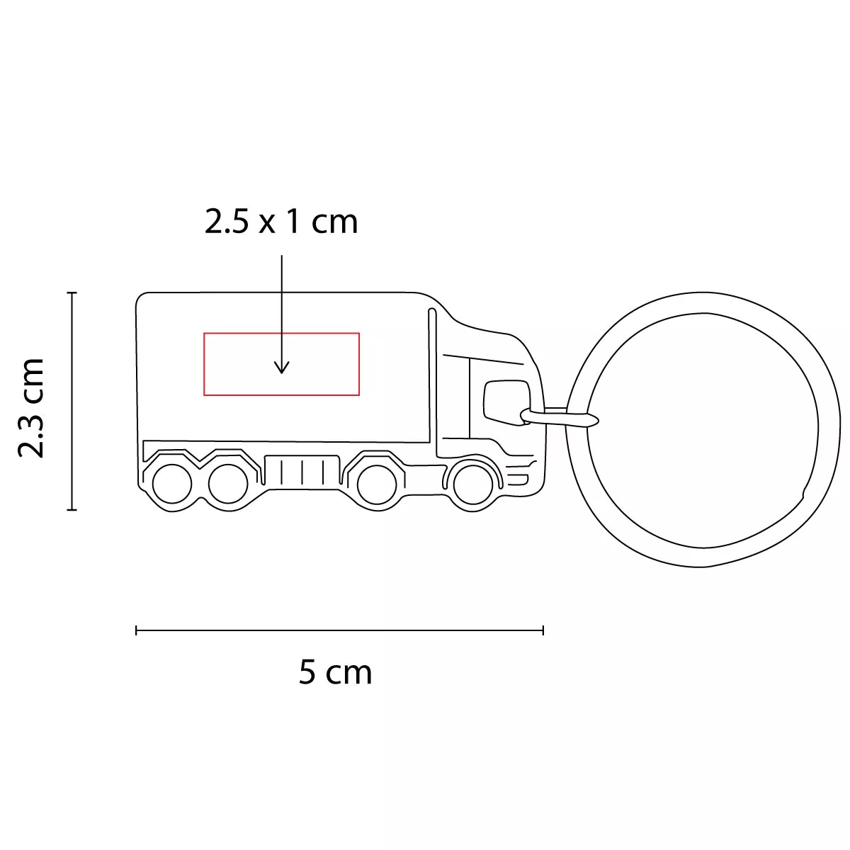 M 63271 S LLAVERO CAMION ETRETRIA plata