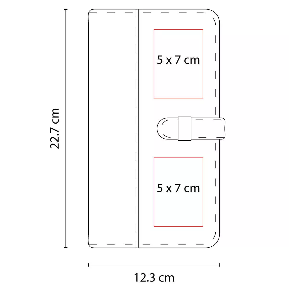 M 80780 PORTA PASAPORTE LUYOU negro