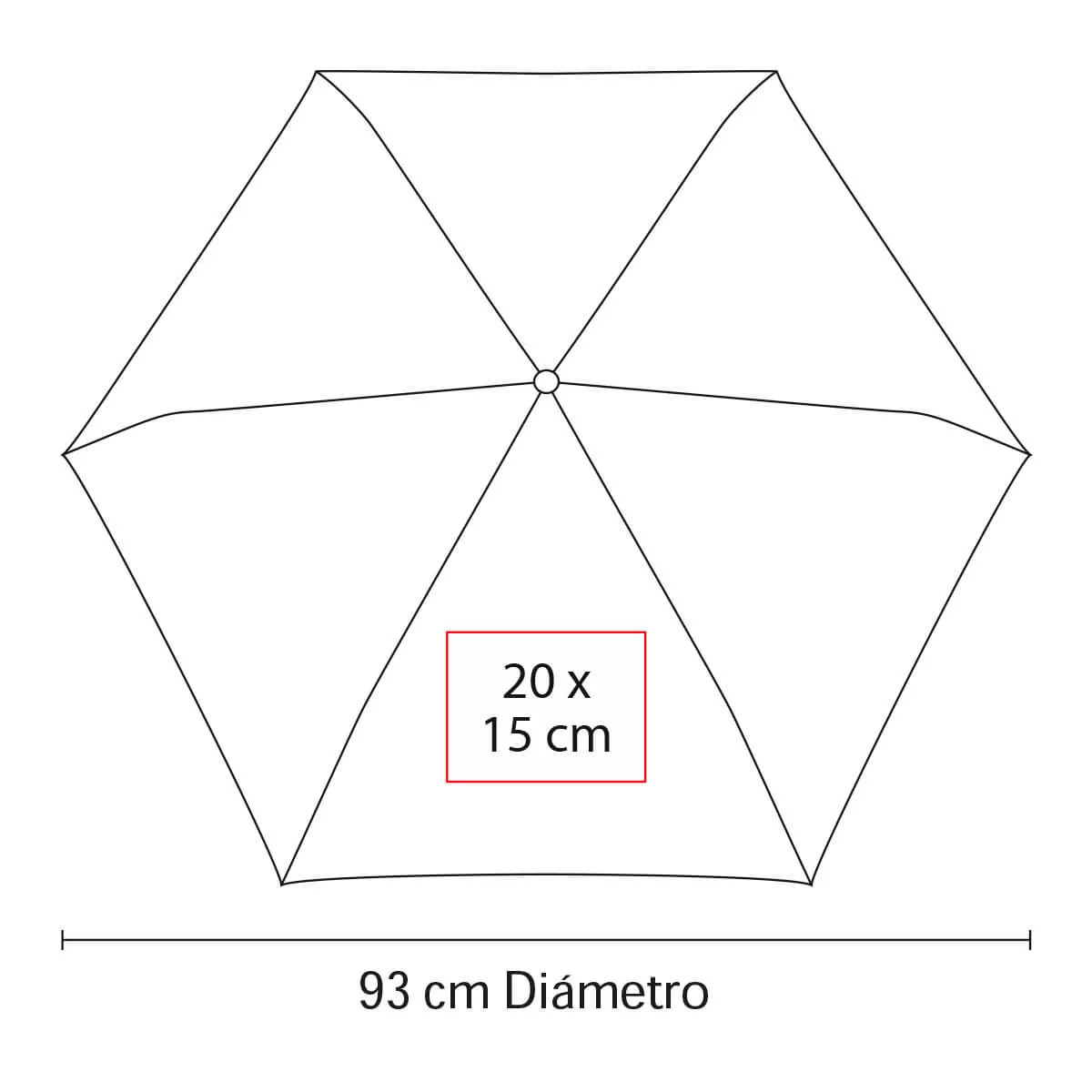 PAR 012 N PARAGUAS ZLIN negro