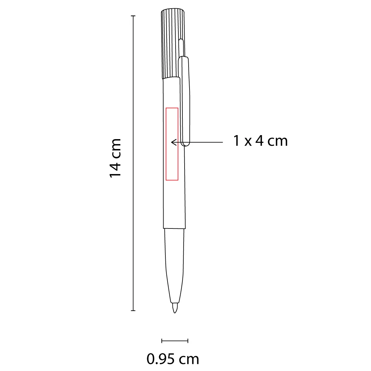 RQ 800 N BOLíGRAFO CLAS negro