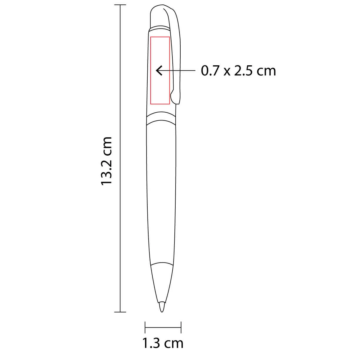 SH 1355 BOLíGRAFO BURDEOS negro