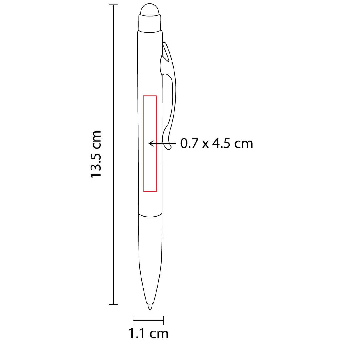 SH 1860 P BOLíGRAFO LUNDY rosa