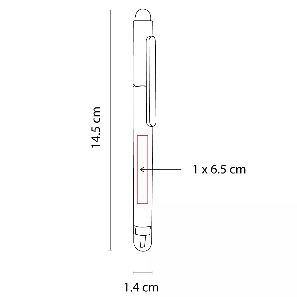 SH 1875 S BOLíGRAFO NARA plata