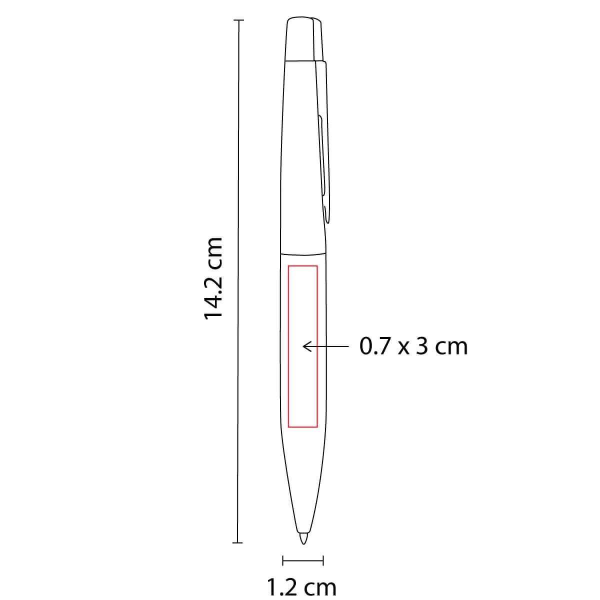 SH 2200 G BOLíGRAFO USB 8 GB NEUSS gris metalico