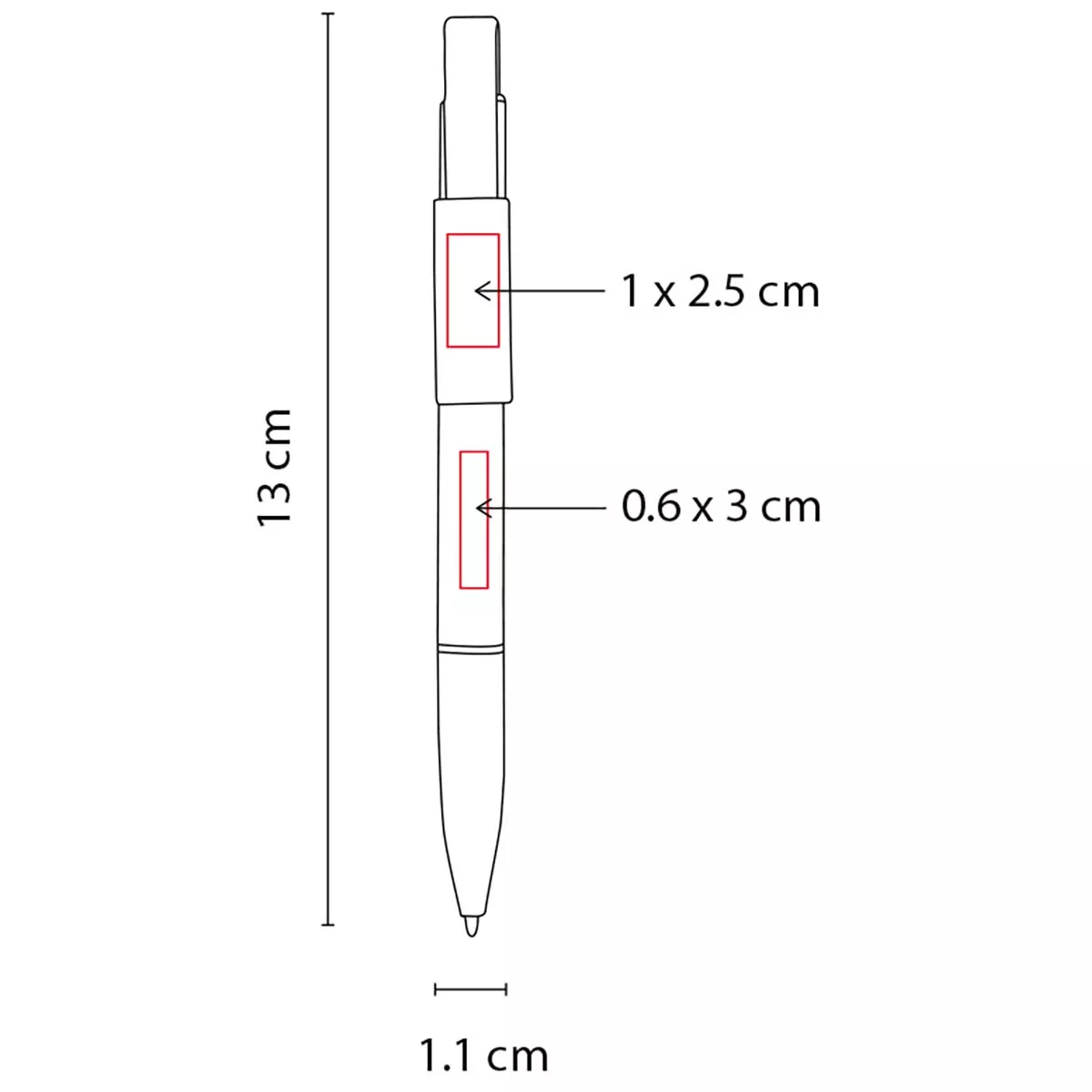 SH 2490 G BOLíGRAFO USB 8 GB ROOT gris