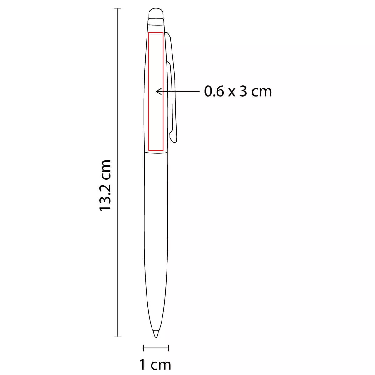 SH 2580 B BOLíGRAFO TATIN blanco