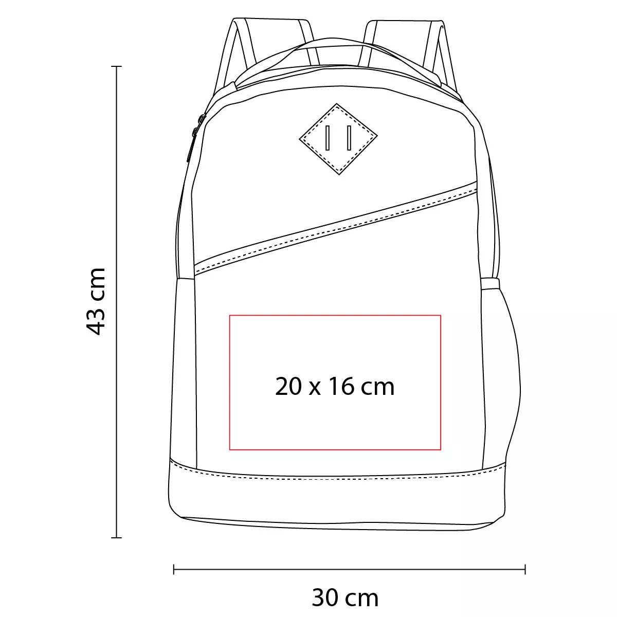 SIN 096 G MOCHILA WALLY gris