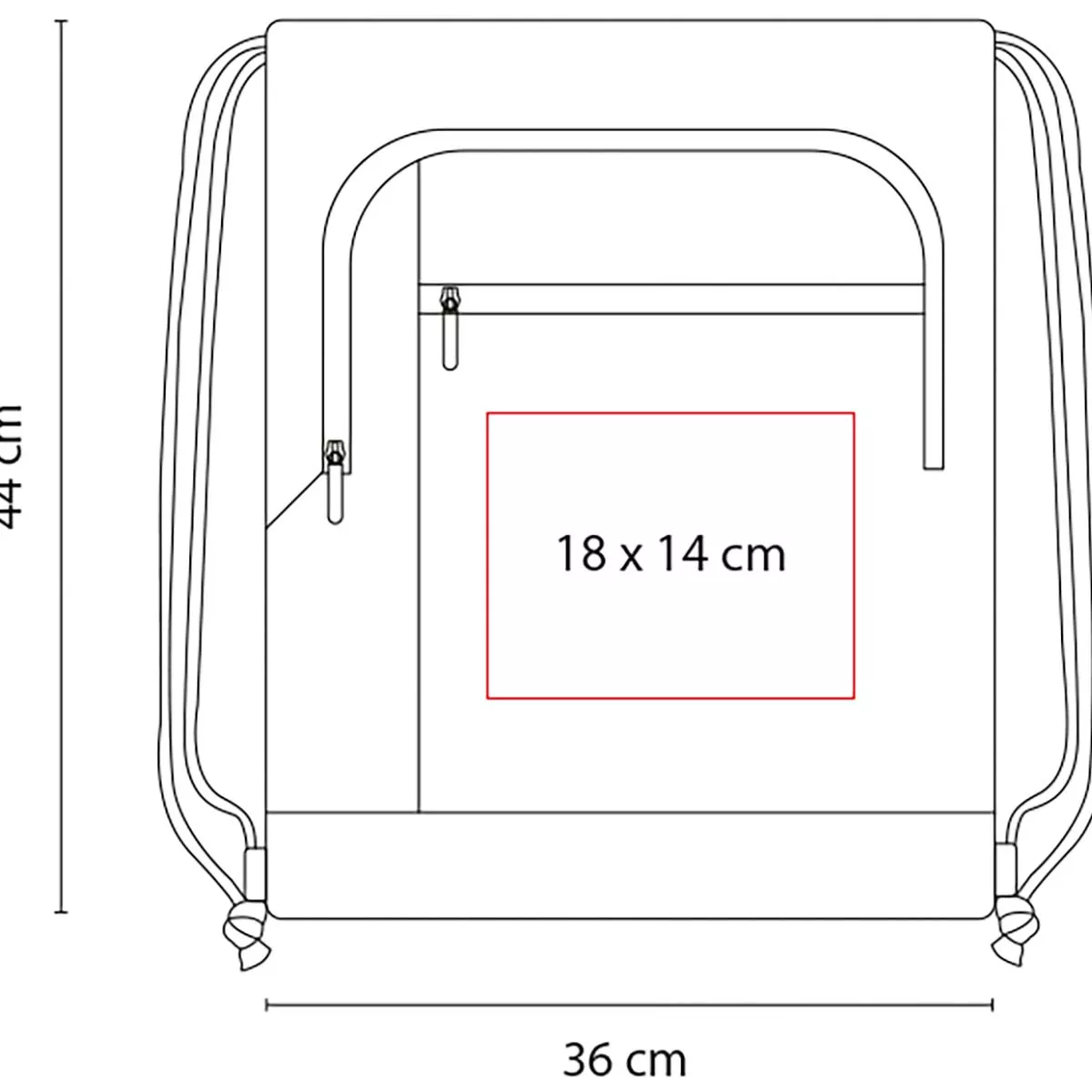 SIN 217 G BOLSA-MOCHILA IZELA gris