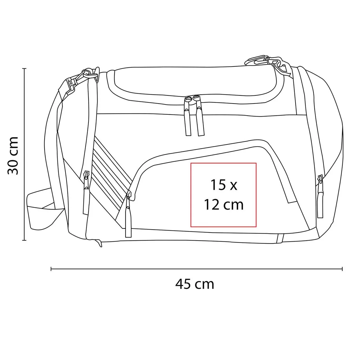 SIN 311 G MALETA-MOCHILA VINCI gris