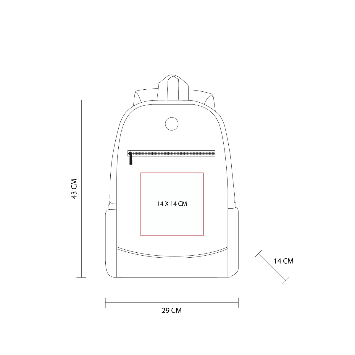 SIN 509 M MOCHILA UBHAKA morado