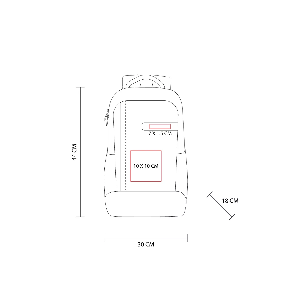 SIN 513 G MOCHILA REMOS gris