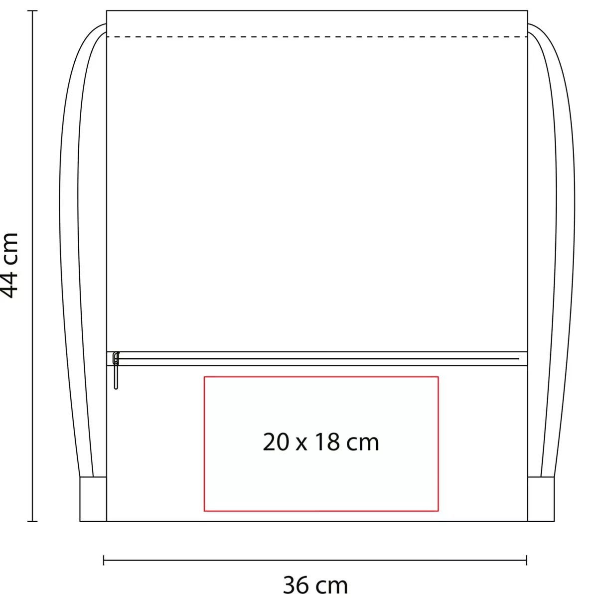 SIN 933 N BOLSA-MOCHILA ANSHAR negro