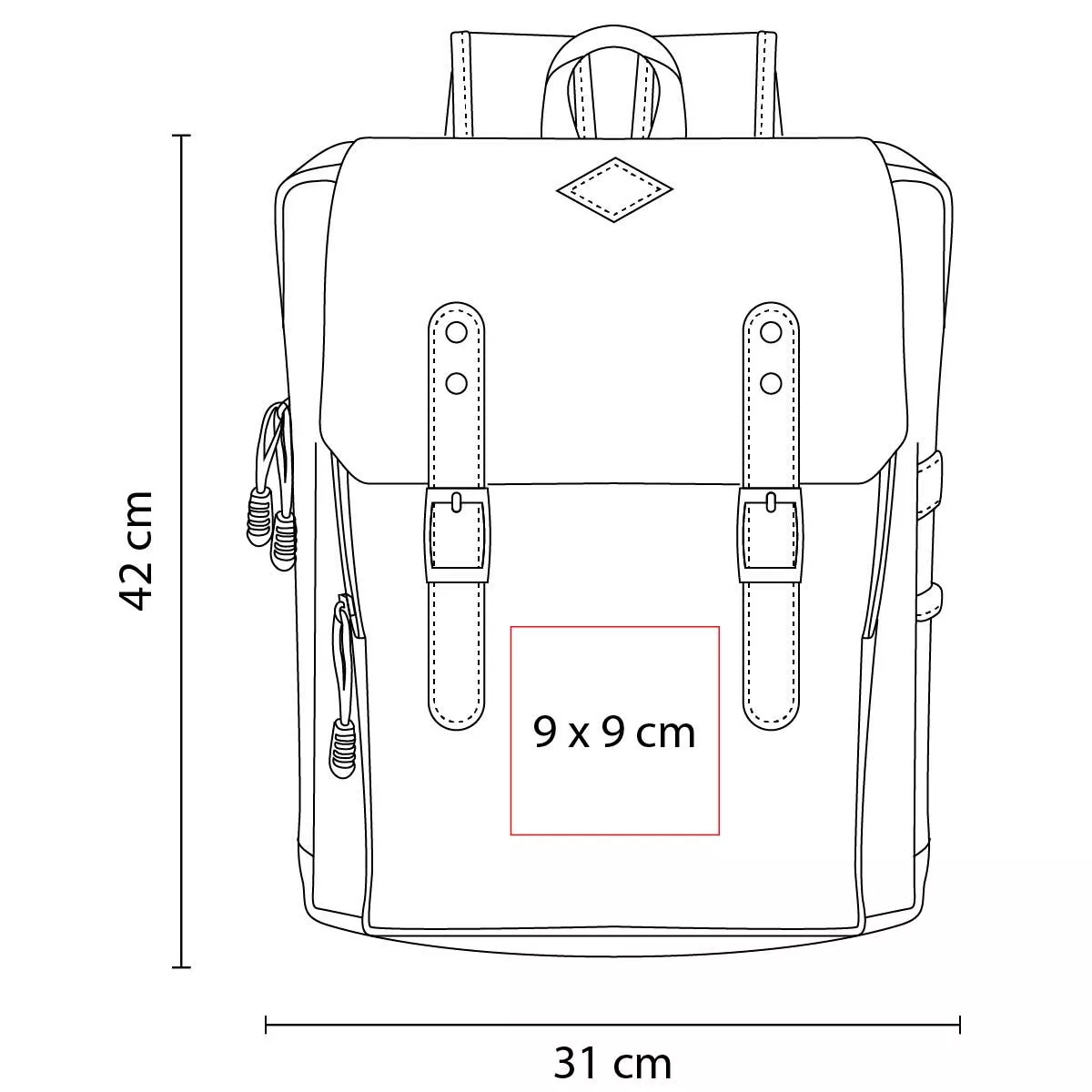 SIN 971 G MOCHILA SKADI gris