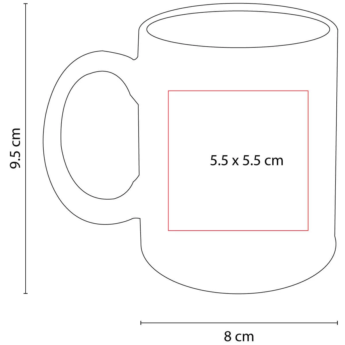 TAZ 001 O TAZA ESPIRIT naranja