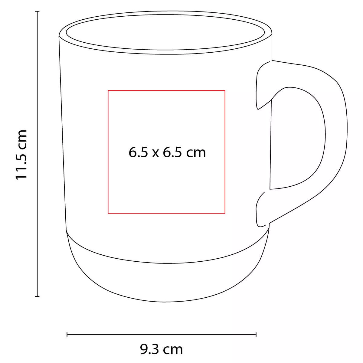 TAZ 021 R TAZA ANNECY rojo