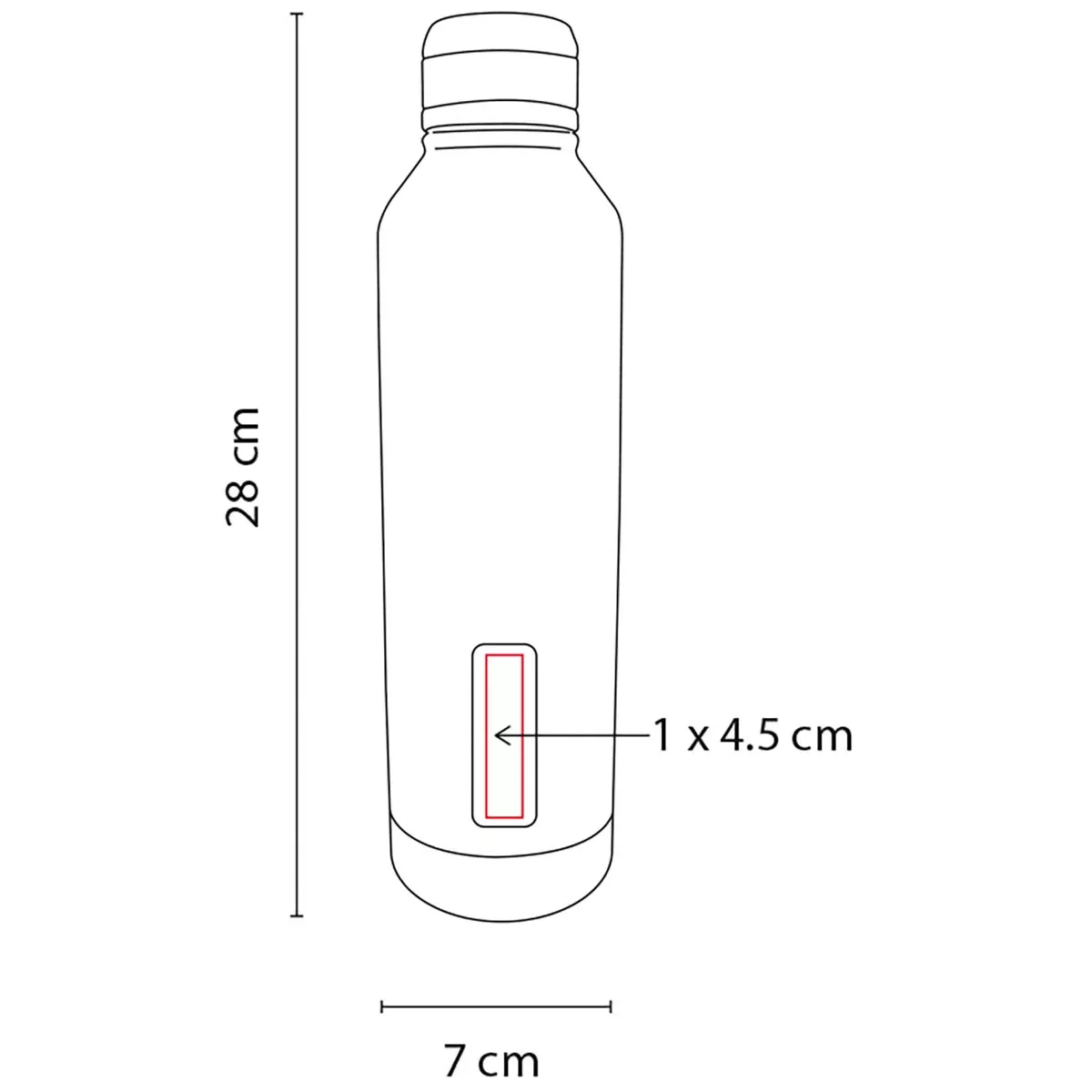 TMPS 129 N TERMO REED negro