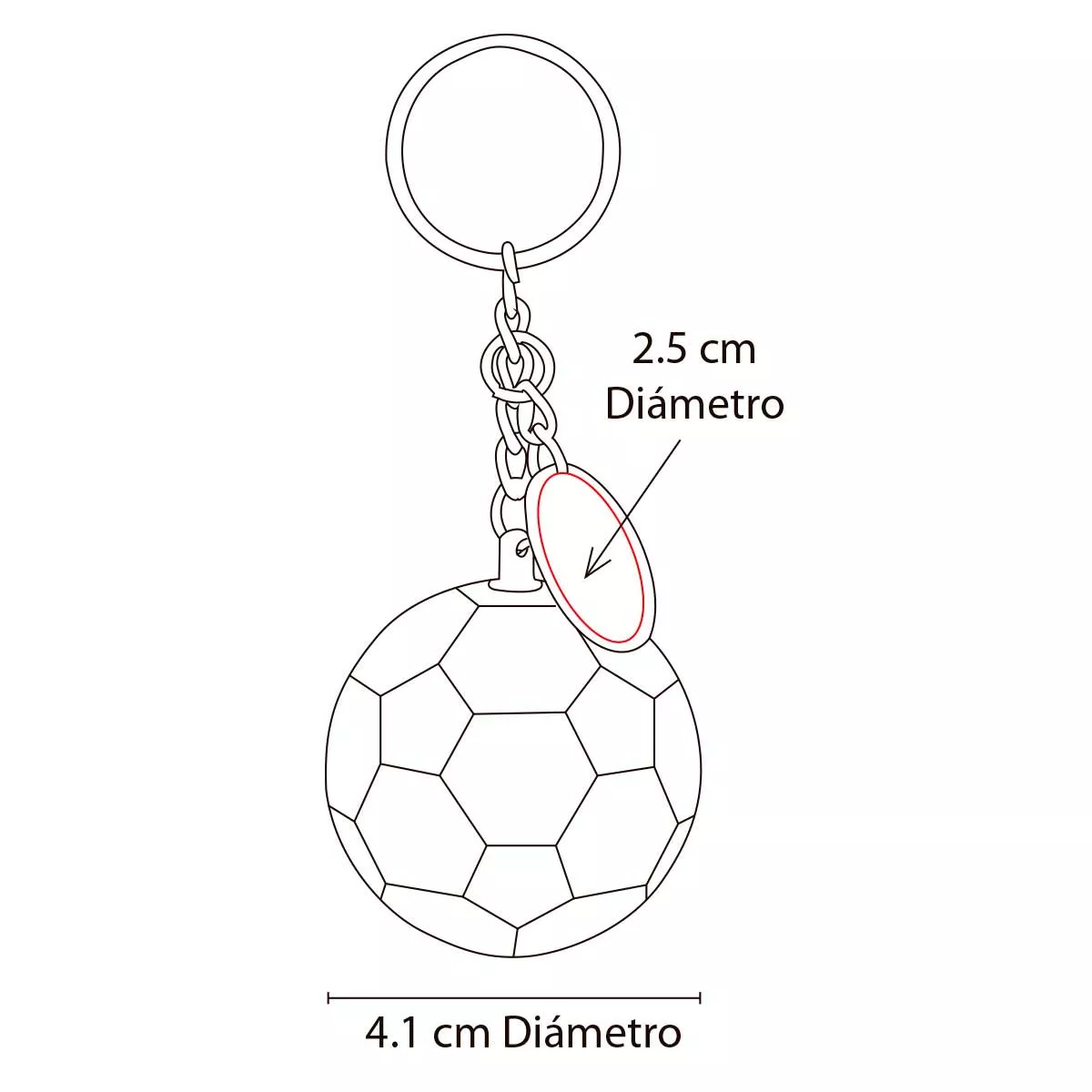 USB 094 S USB SOCCER blanco