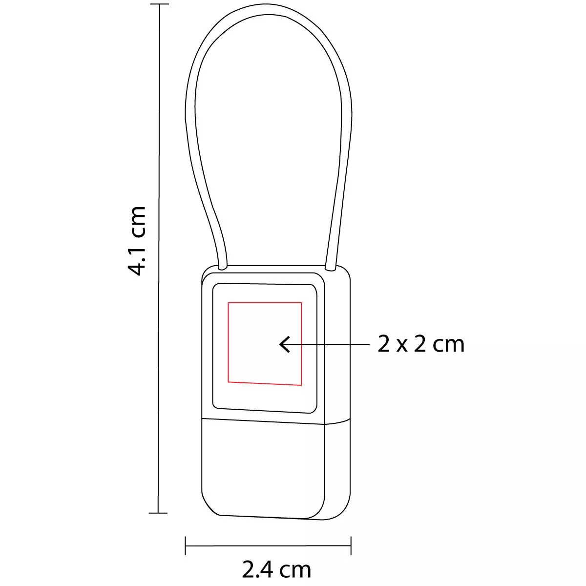 USB 200 USB WARENDA 8 GB plata