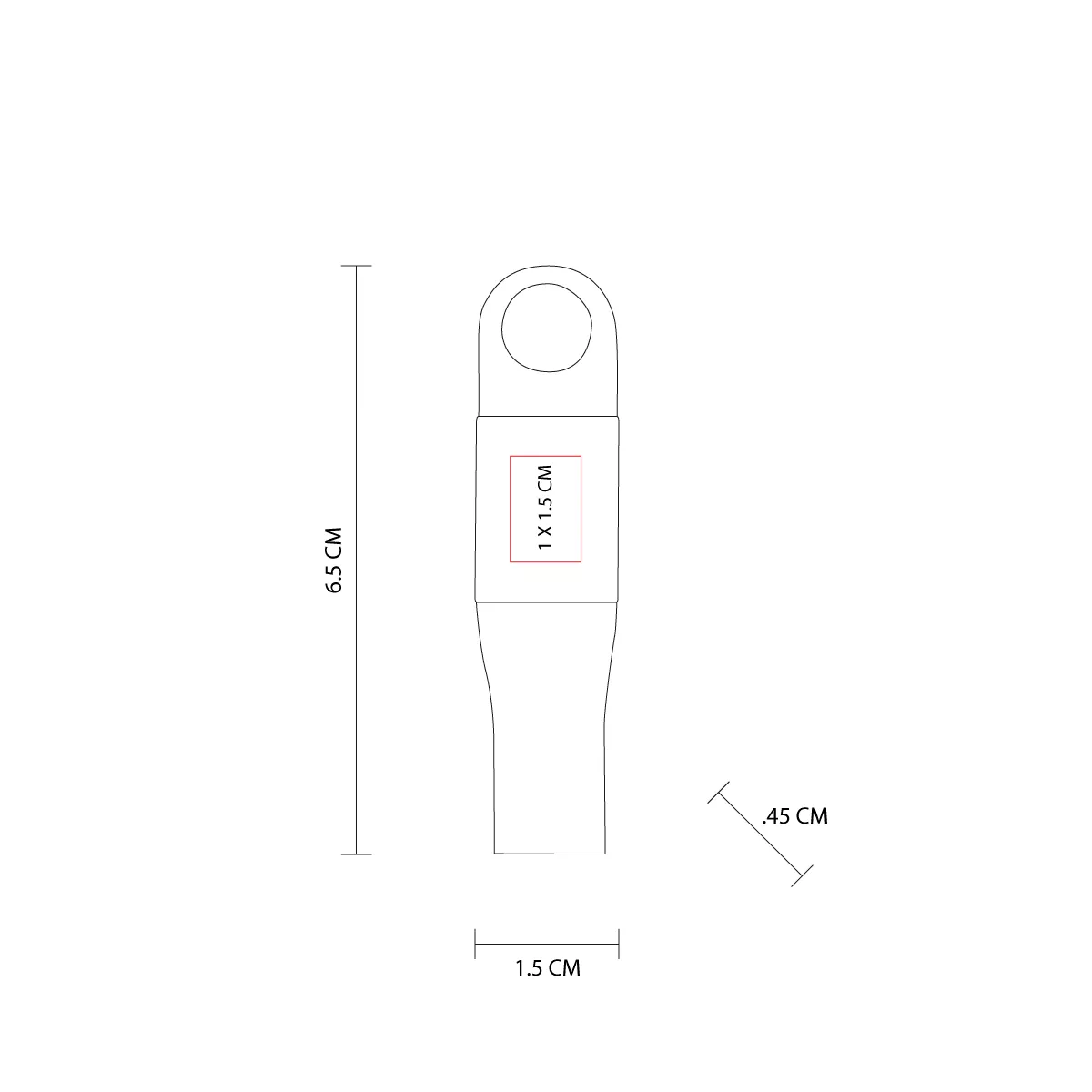 USB 332 BE USB DEART 16 GB beige